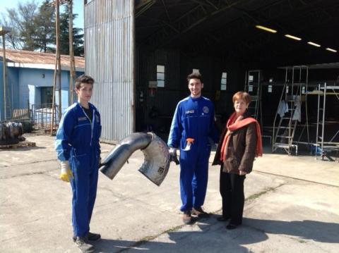 allievi al lavoro