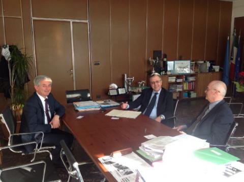 Alitalia in Visita all'Istituto