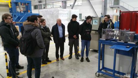 Visita alla Danieli di Buttrio