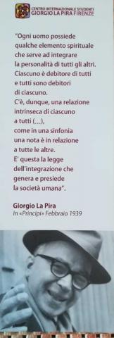 Visita al Centro Internazionale La Pira
