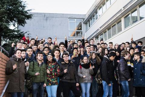 Flash mob Malignani