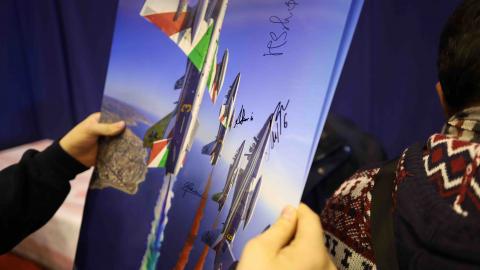 MALIGNANI AERONAUTICA FRECCE TRICOLORI AVIAZIONE ESERCITO RIGEL
