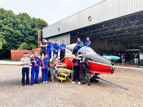 AERONAUTICA MALIGNANI Jet Provost ACCENSIONE TURBOGETTO