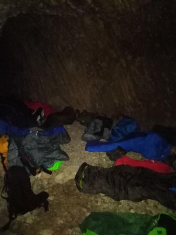 Una notte in trincea