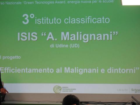 Concorso Nazionale Green Technologies Award 2017