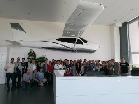 MALIGNANI COSTRUZIONE AERONAUTICHE - MEDAGLIA D'ORO, tecnam, dal pont lorenzo